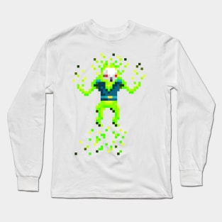 Green Skull Long Sleeve T-Shirt